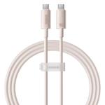Baseus USB-C / Type-C to USB-C / Type-C 100W Fast Charging Data Cable, Cable Length:1m(Pink)
