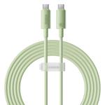 Baseus USB-C / Type-C to USB-C / Type-C 100W Fast Charging Data Cable, Cable Length:2m(Green)