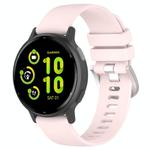 For Garmin vivoactive 5 / Active 5 20mm Silicone Watch Band(Pink)