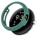 For Google Pixel Watch 2 Half Pack Hollow PC Watch Protective Case(Cyan)
