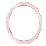 For Samsung Galaxy Watch6 Classic 47mm R960 Solid Color Watch Time Steel Bezel Ring(Rose Gold)