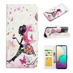 For Xiaomi Redmi 10 Oil Embossed 3D Drawing Leather Phone Case(Flower Fairy)