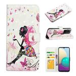 For Xiaomi Redmi Note 12S Oil Embossed 3D Drawing Leather Phone Case(Flower Fairy)