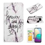 For Google Pixel 7 Pro Oil Embossed 3D Drawing Leather Phone Case(Words Marble)