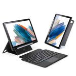 For Samsung Galaxy Tab A8 2021 10.5 DUX DUCIS DK Floating Magnetic Keyboard Leather Tablet Case with Holder(Black)