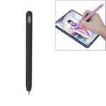 For Huawei M-pencil Stylus Touch Pen Integrated Non-slip Silicone Protective Cover(Black)