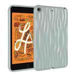 For iPad mini 5 / 4 / 3 / 2 / 1 Jelly Color Water Ripple TPU Tablet Case(Grey)