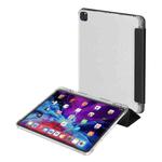 For iPad 9.7 inch 2020 TOTU  Yippee Color Seires  PC + PU Leather Flip Tablet Case with Sleep / Wake Up Function(Black)