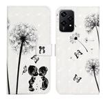 For Honor 200 Lite Global Oil Embossed 3D Drawing Leather Phone Case(Couple Dandelion)