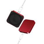 For iPhone / AirPods / iWatch Series 3 in 1 Portable Wireless Charger(Red)