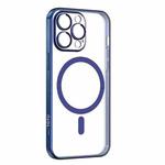 For iPhone 15 Pro TOTUDESIGN PC-3 Series MagSafe Electroplating TPU Phone Case(Blue)