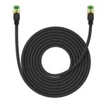 Baseus PCWL-A107 High Speed CAT8 40Gigabit Ethernet Braided Cable, Length:8m(Black)
