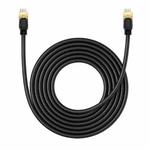 Baseus PCWL-A108 High Speed CAT8 40Gigabit Ethernet Round Cable, Length:5m(Black)