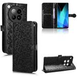 For Infinix Zero 40 4G X6860 Honeycomb Dot Texture Leather Phone Case(Black)