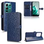For Infinix Note 50x Honeycomb Dot Texture Leather Phone Case(Blue)