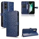 For Infinix GT 30 Pro Honeycomb Dot Texture Leather Phone Case(Blue)