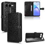 For Infinix Smart 10 Plus 4G Honeycomb Dot Texture Leather Phone Case(Black)