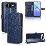 For Infinix Smart 10 Plus 4G Honeycomb Dot Texture Leather Phone Case(Blue)