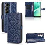 For Infinix Hot 60i 4G / Hot 60 5G Honeycomb Dot Texture Leather Phone Case(Blue)
