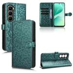 For Infinix Hot 60i 4G / Hot 60 5G Honeycomb Dot Texture Leather Phone Case(Green)