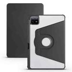 For Xiaomi Pad 6 Pro / Pad 6 Acrylic 360 Degree Rotation Holder Tablet Leather Case(Black)