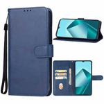 For Wiko T20 Leather Phone Case(Blue)