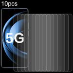 For Wiko Hi Enjoy 80S 10pcs 0.26mm 9H 2.5D Tempered Glass Film