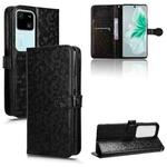 For vivo S18 Pro 5G / V30 Pro 5G Honeycomb Dot Texture Leather Phone Case(Black)