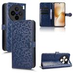 For vivo X200s 5G Honeycomb Dot Texture Leather Phone Case(Blue)