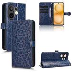 For vivo X200 FE / S30 Pro mini Honeycomb Dot Texture Leather Phone Case(Blue)