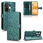 For vivo X200 FE / S30 Pro mini Honeycomb Dot Texture Leather Phone Case(Green)