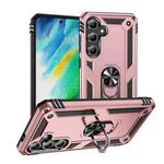 For Samsung Galaxy S24 FE 5G Shockproof TPU + PC Phone Case(Rose Gold)