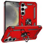 For Samsung Galaxy S25+ 5G Shockproof TPU + PC Phone Case(Red)