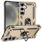 For Samsung Galaxy S25+ 5G Shockproof TPU + PC Phone Case(Gold)