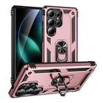 For Samsung Galaxy S25 Ultra 5G Shockproof TPU + PC Phone Case(Rose Gold)
