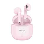 TOTU BE-12-TWS Bluetooth 5.3 Wireless Bluetooth Earphone(Pink)