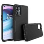 For OnePlus Nord N20 5G 2 in 1 Magnetic PC + TPU Phone Case(Black)