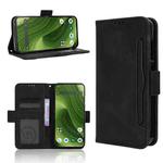 For Fairphone 6 Skin Feel Calf Texture Card Slots Leather Phone Case(Black)