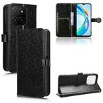 For Honor X5b 4G / X5b Plus 4G Honeycomb Dot Texture Leather Phone Case(Black)