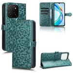 For Honor X5b 4G / X5b Plus 4G Honeycomb Dot Texture Leather Phone Case(Green)