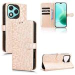 For Honor 400 Lite Honeycomb Dot Texture Leather Phone Case(Gold)
