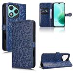 For Honor 400 Lite Honeycomb Dot Texture Leather Phone Case(Blue)