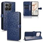For Honor 400 Smart 5G Honeycomb Dot Texture Leather Phone Case(Blue)