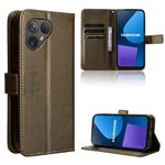 For Fairphone 5 Diamond Texture Leather Phone Case(Brown)