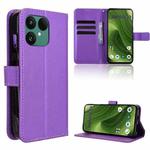 For Fairphone 6 Diamond Texture Leather Phone Case(Purple)