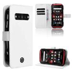 For Kyocera Torque G06 KYG03 Diamond Texture Leather Phone Case(White)