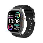 G41 Smart Bracelet, 2.01 inch IP67 Waterproof Smart Watch, Bluetooth Call / Heart Rate / Non-invasive Blood Glucose / HRV / MET(Black)