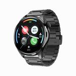 TM05 Pro Smart Bracelet, 1.46 inch Steel Band IP67 Waterproof Smart Watch, Bluetooth Call / Heart Rate / Blood Pressure / Blood Oxygen(Black)