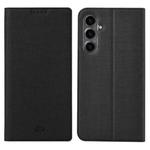 For Samsung Galaxy S23 FE 5G ViLi DMX Series TPU + PU Leather Magnetic Phone Case(Black)