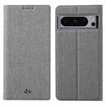 For Google Pixel 8 Pro ViLi DMX Series TPU + PU Leather Magnetic Phone Case(Grey)